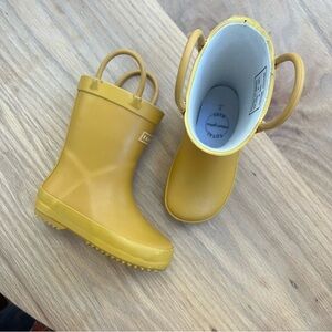 Denver James toddler yellow rain boots